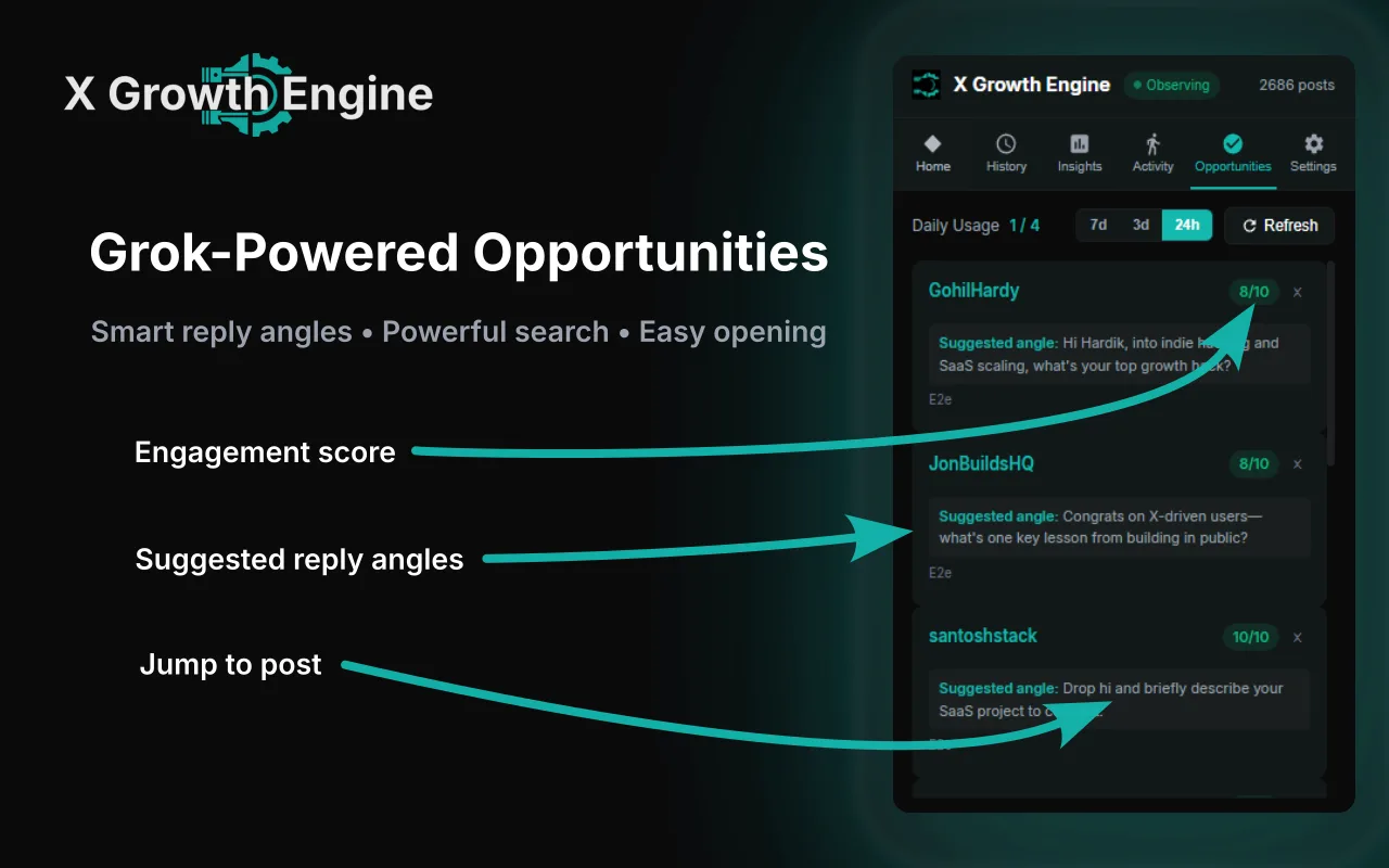 X Growth Engine preview