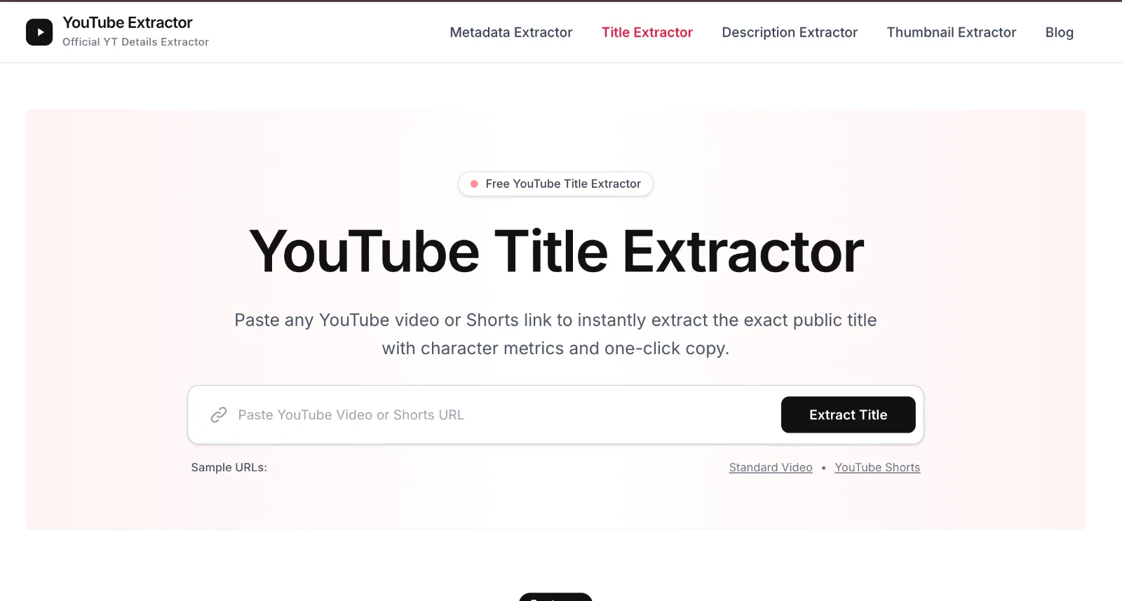 YouTube Extractor preview