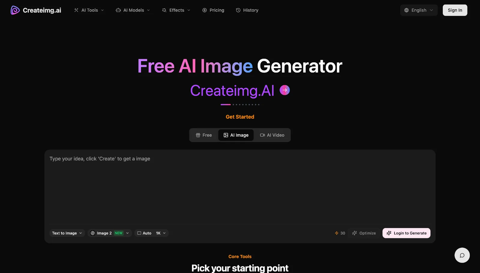 Createimg.ai preview