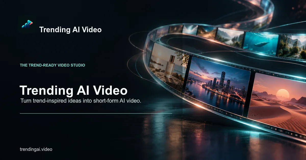 Trending AI Video Studio