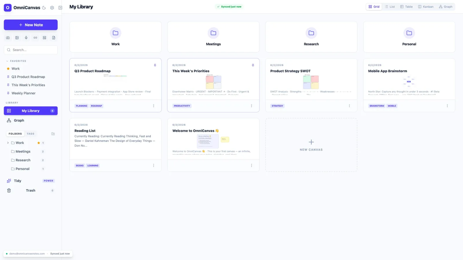OmniCanvas preview