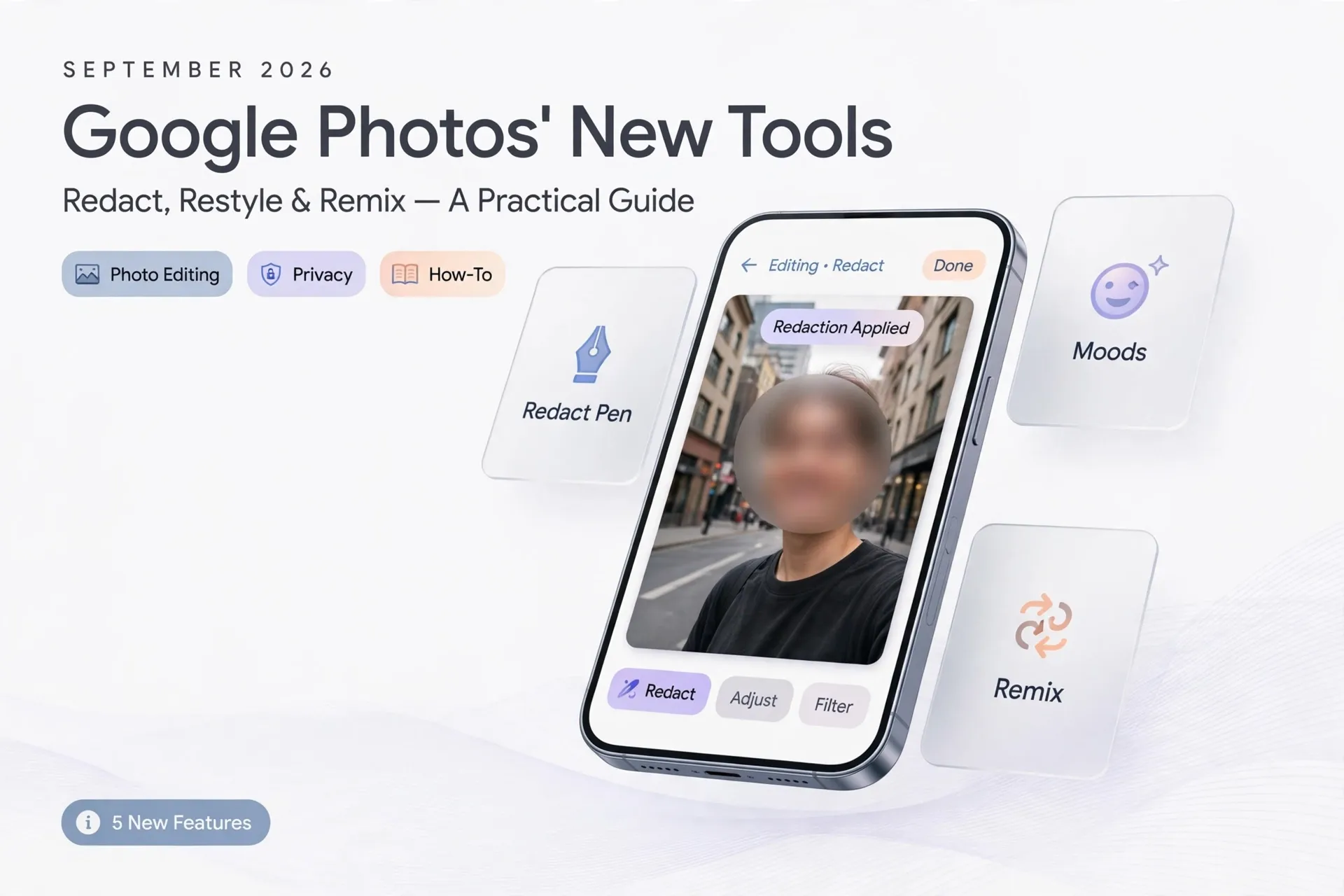 How to Use Google Photos' New Redact Pen and Moods: A Practical Guide