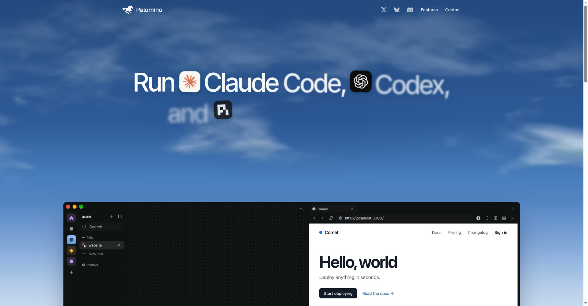 Palomino homepage