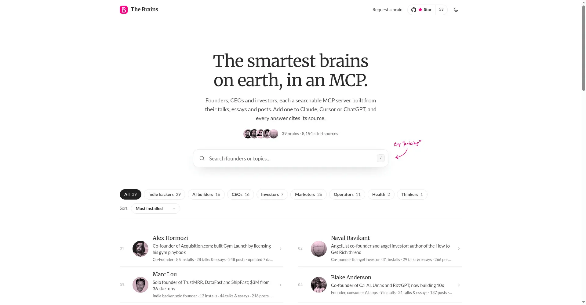 Homepage