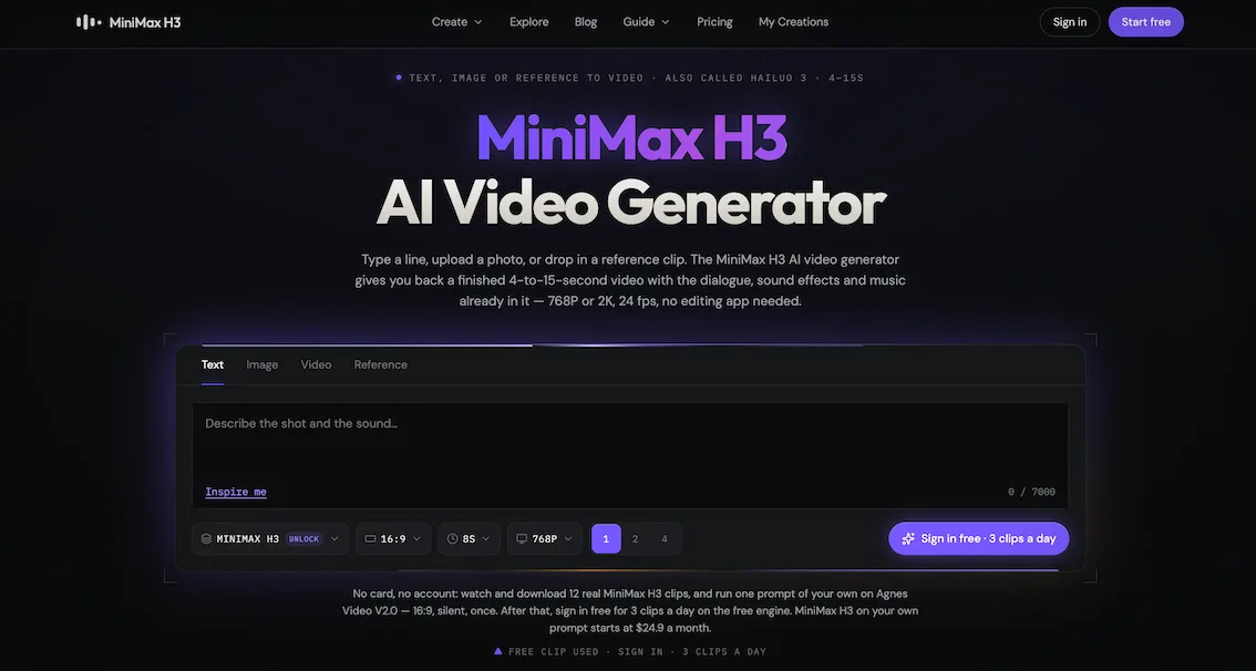 minimax-h3ai preview