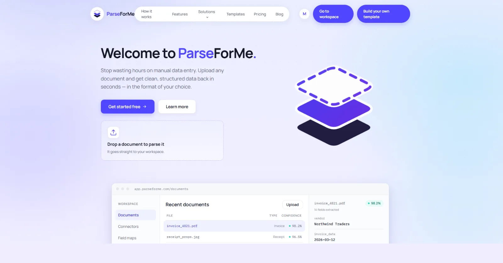 ParseForMe preview
