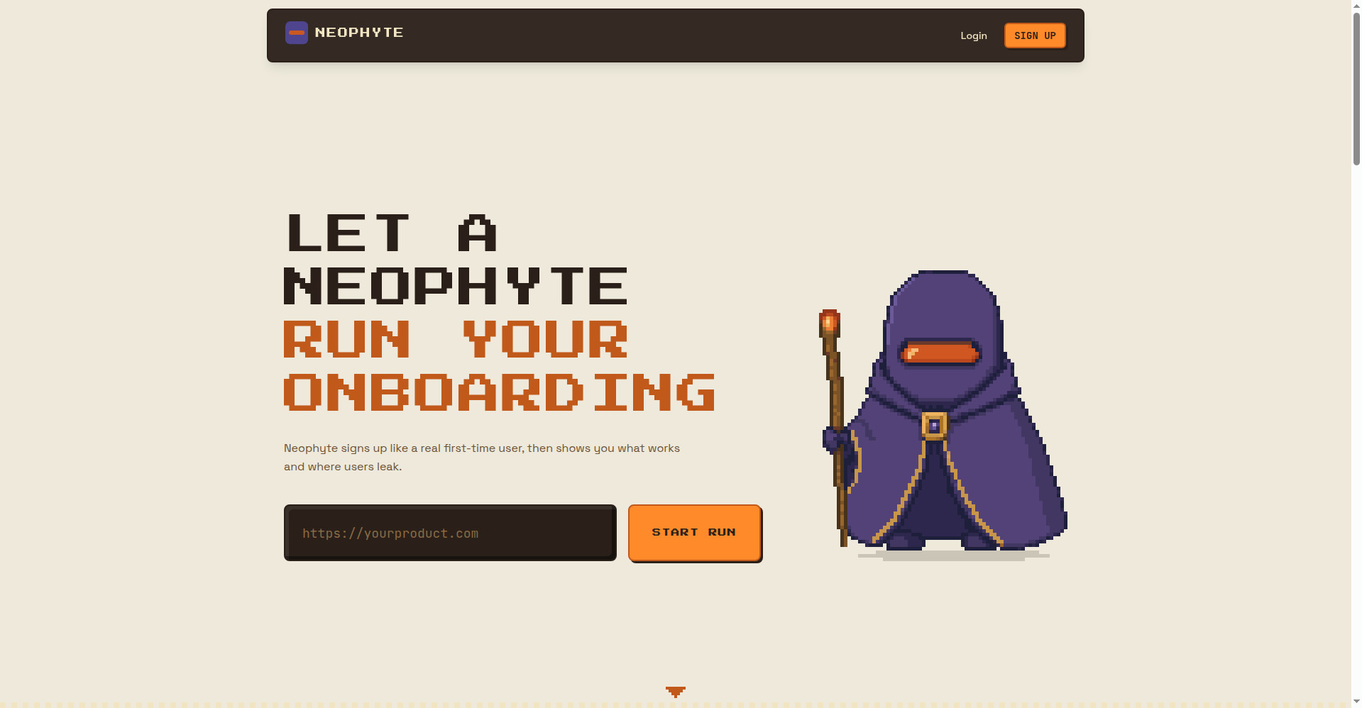 Neophyte homepage