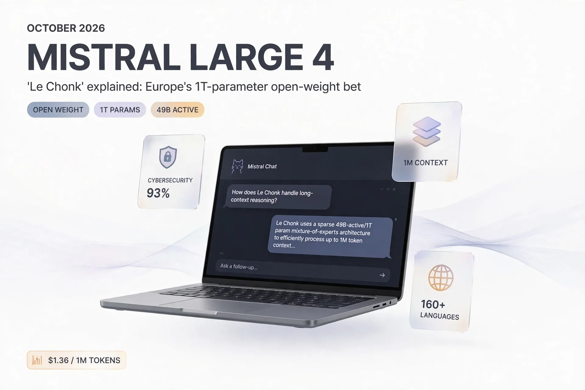 Mistral Large 4 'Le Chonk' Explained: Europe's 1T-Parameter Open-Weight Bet — and 5 Ways to Use It