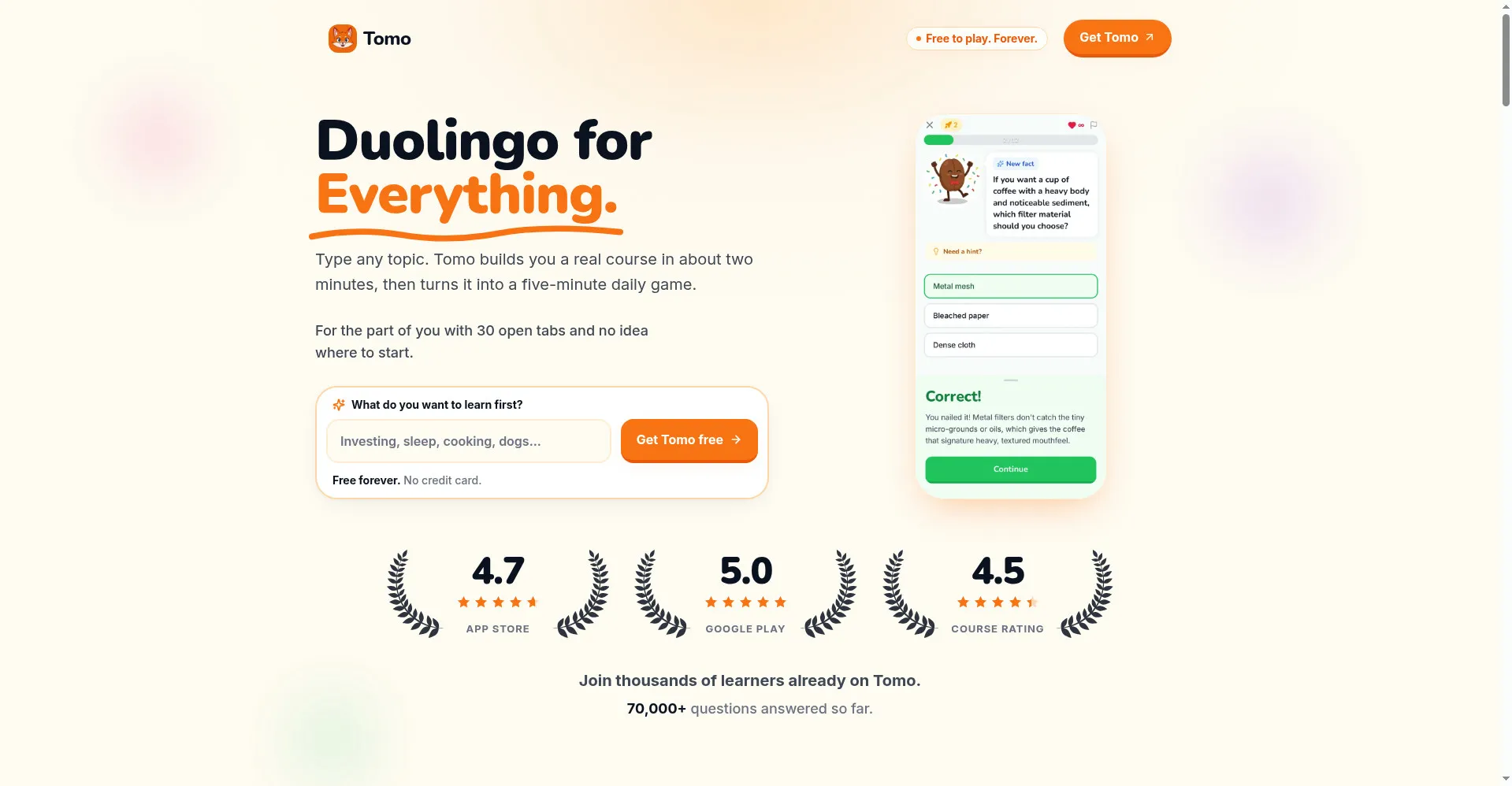 Homepage