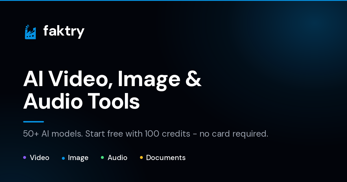 faktry homepage