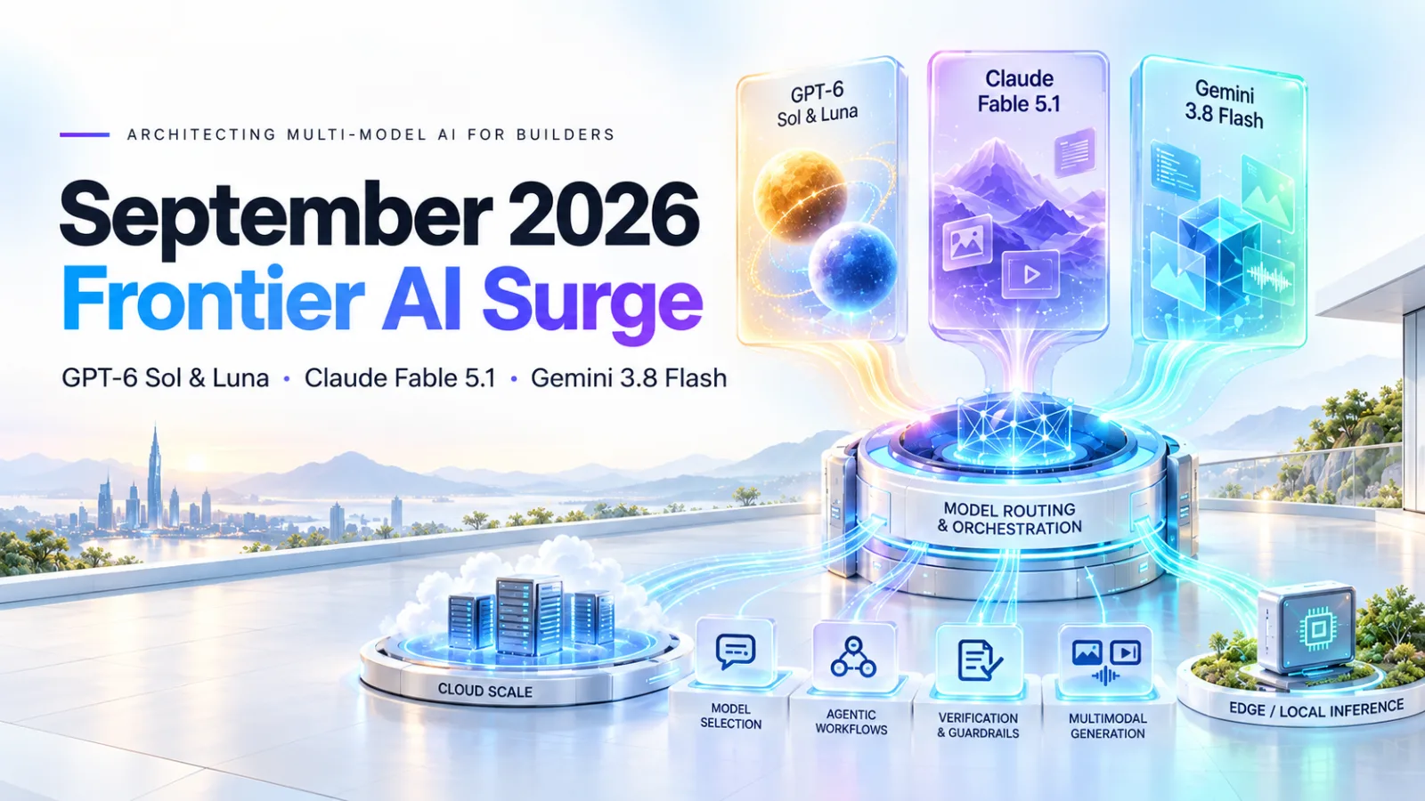 Navigating the September 2026 Frontier AI Surge: GPT-6 Sol & Luna, Claude Fable 5.1, and Gemini 3.8 Flash for Builders