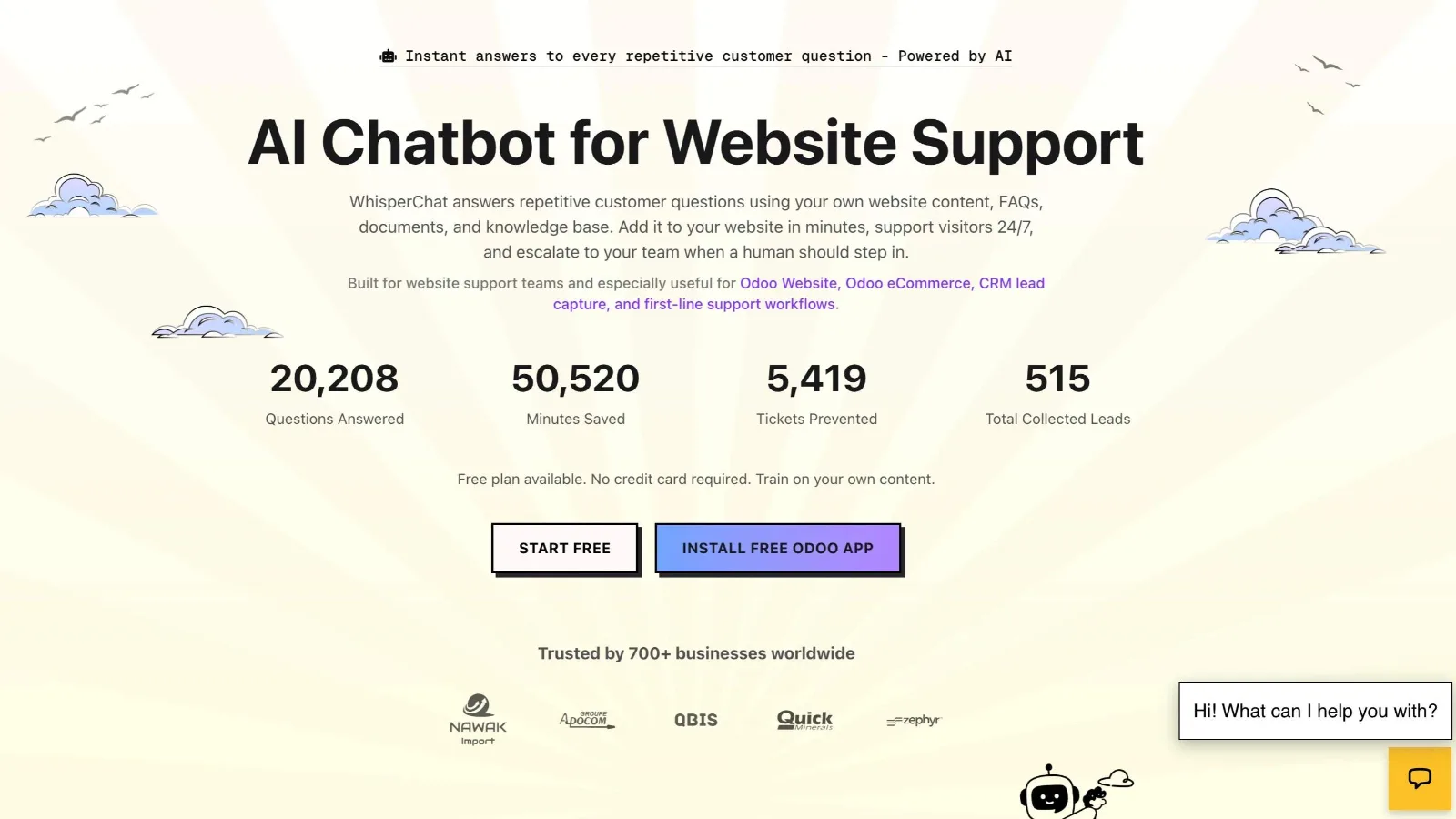 Whisperchat AI preview