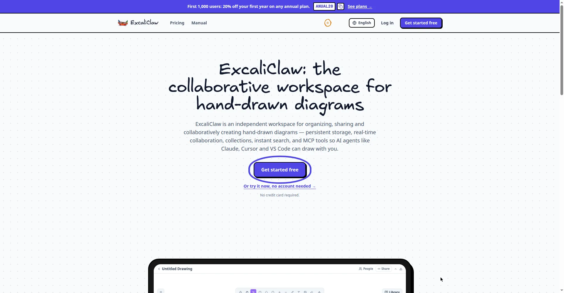 Homepage hero