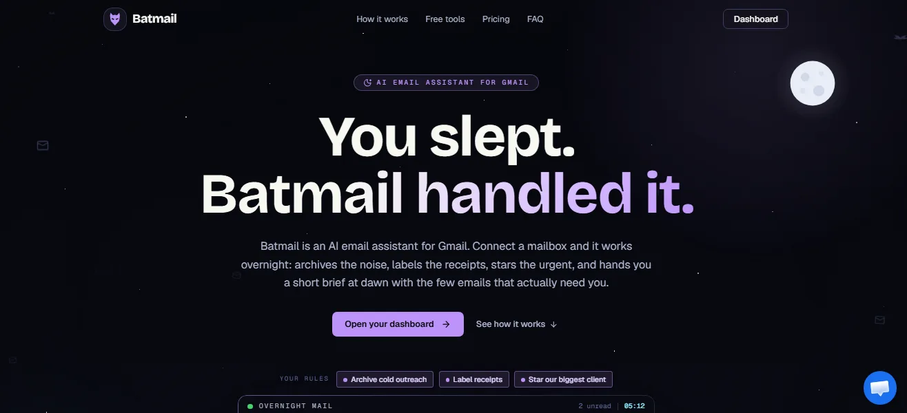 Batmail preview