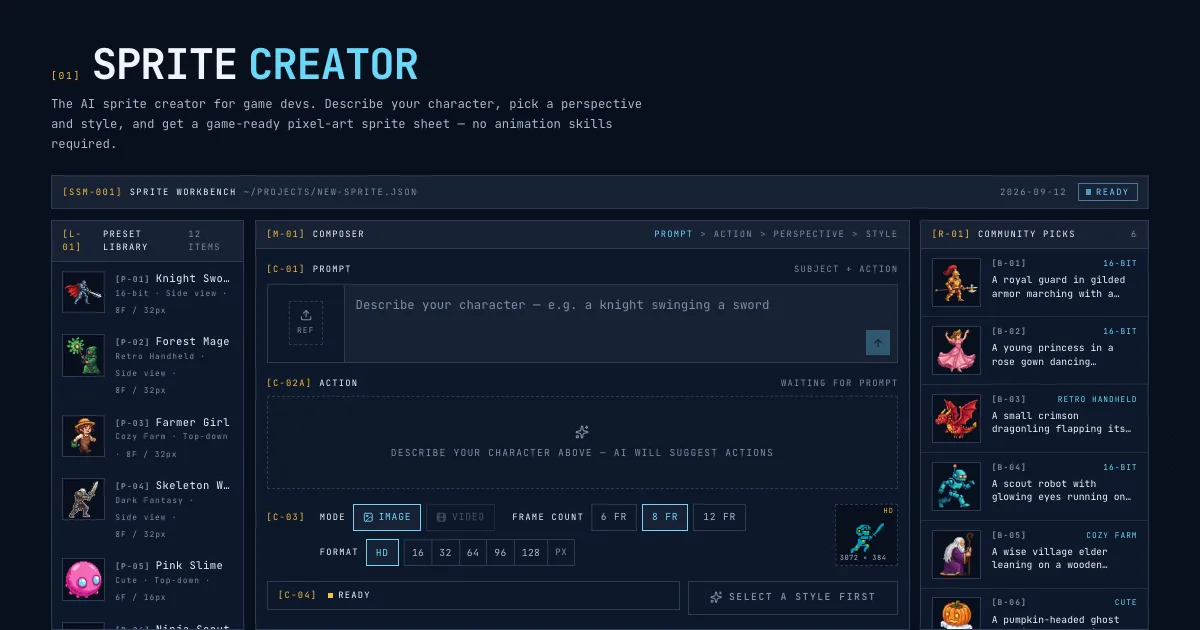 Sprite Sheet Maker preview