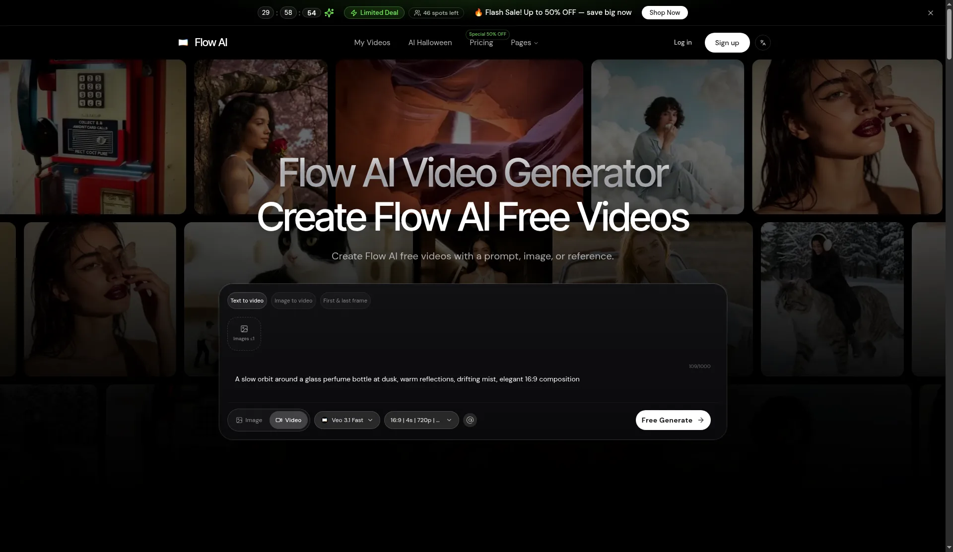 Flow AI Video Generator