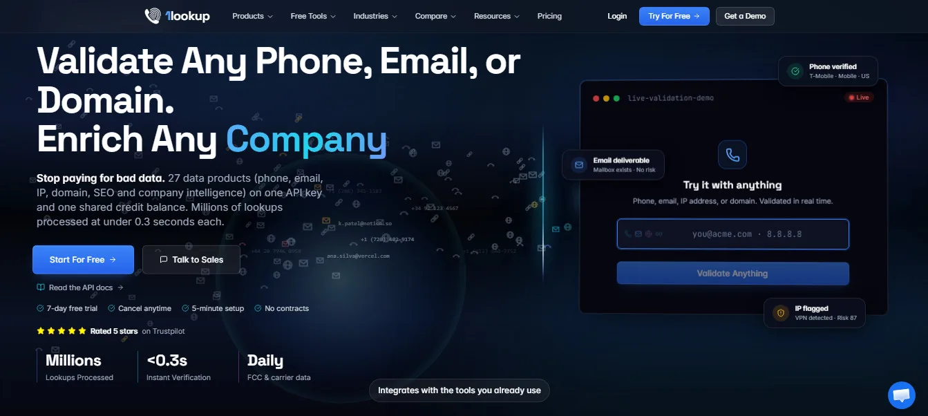 1Lookup preview