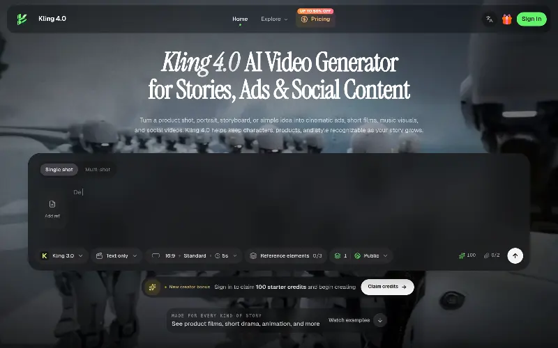 Kling 4.0 preview