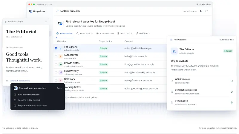 NudgeScout preview