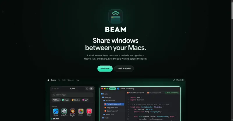 Beam.win preview