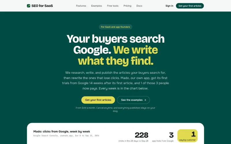 SEO for SaaS preview