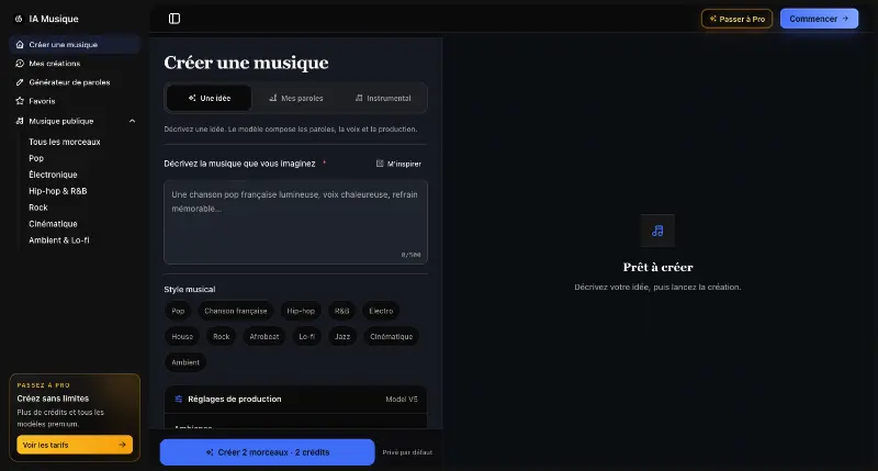 IA Musique preview