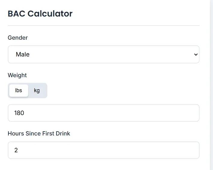 Discover an Easy-to-Use Blood Alcohol Calculator preview