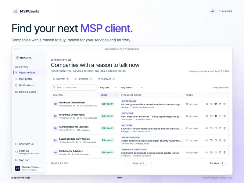 MSPClients preview