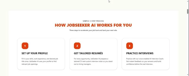 Jobseeker AI preview