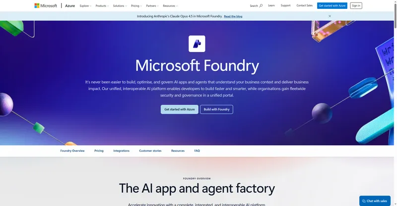 Microsoft Foundry preview