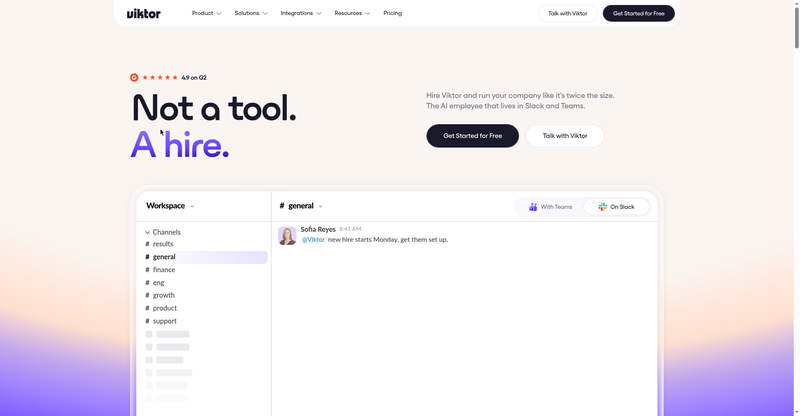 Viktor.com preview