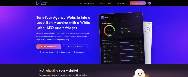 AI Page Ready preview