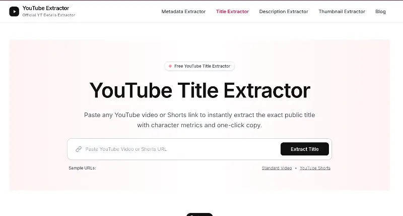 YouTube Extractor preview
