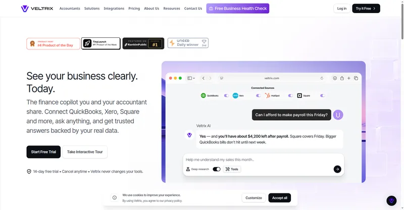 Veltrix AI for E-commerce preview