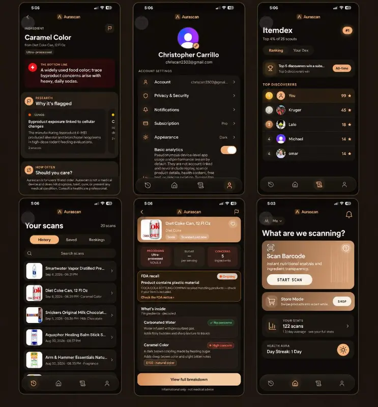Aurascan preview