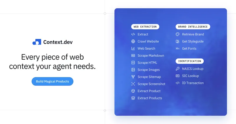 Context.dev preview