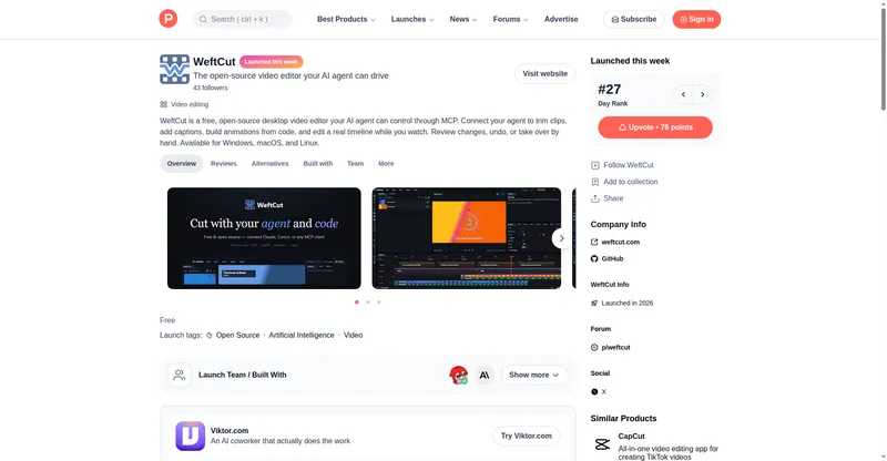 WeftCut preview