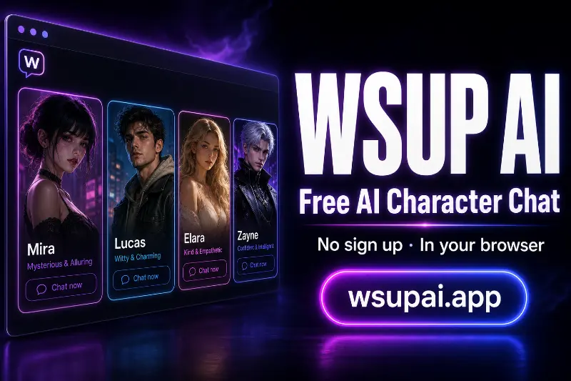 WSUP AI: Free AI Character Chat preview
