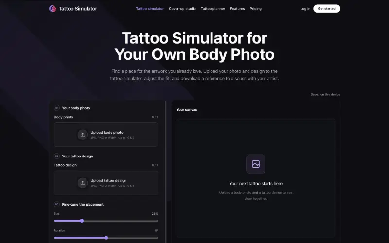 Tattoo Simulator preview