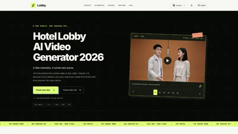 LobbyClip preview