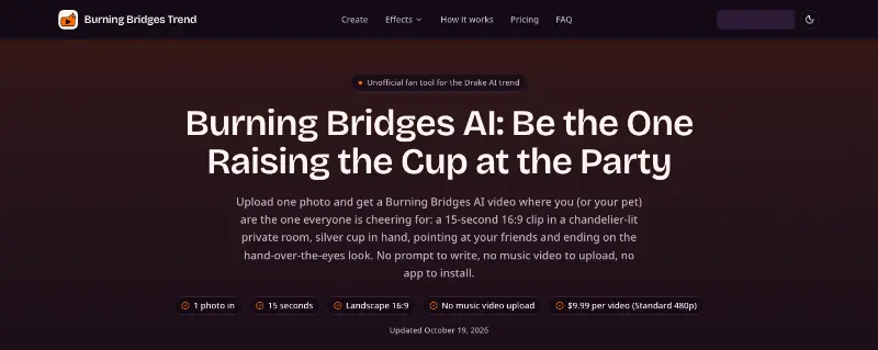 Burning Bridges Trend preview