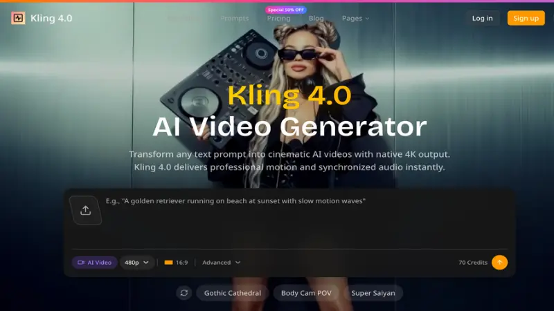 Kling 4.0 preview