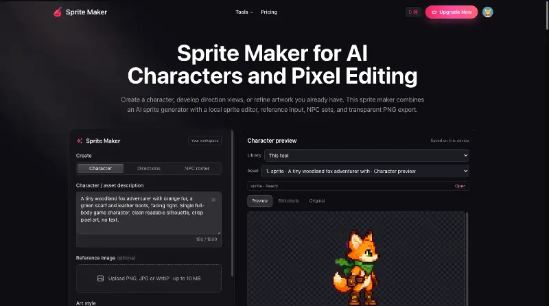 Sprite Maker preview