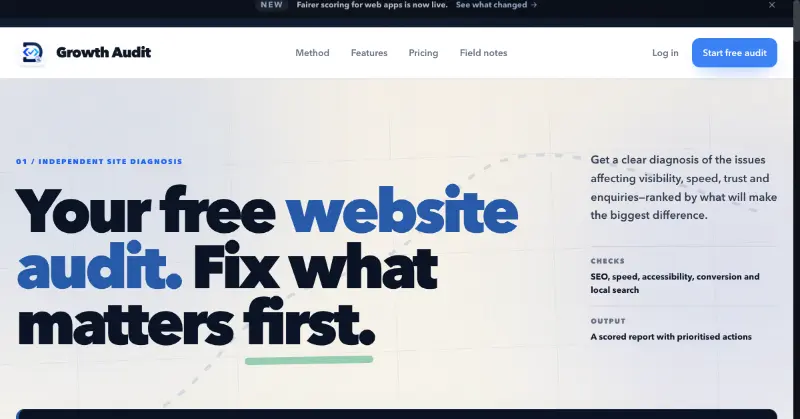 Growth Audit preview