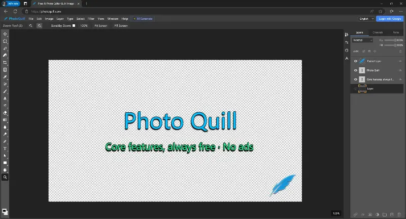 PhotoQuill preview
