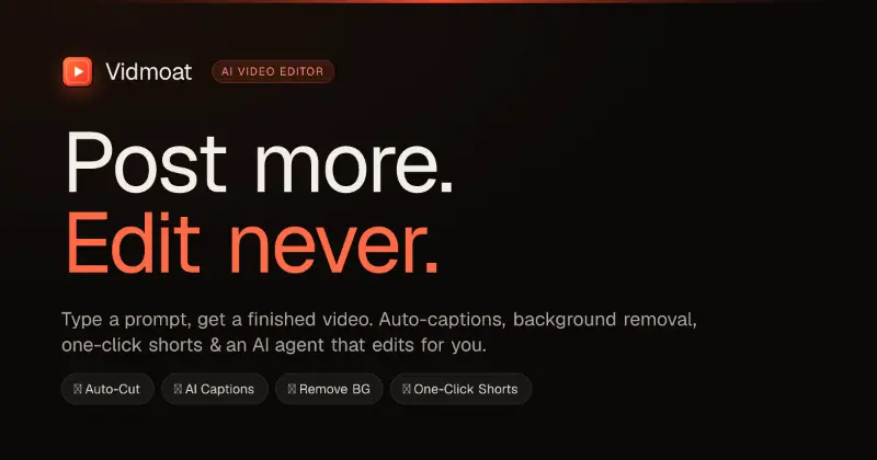 Vidmoat preview