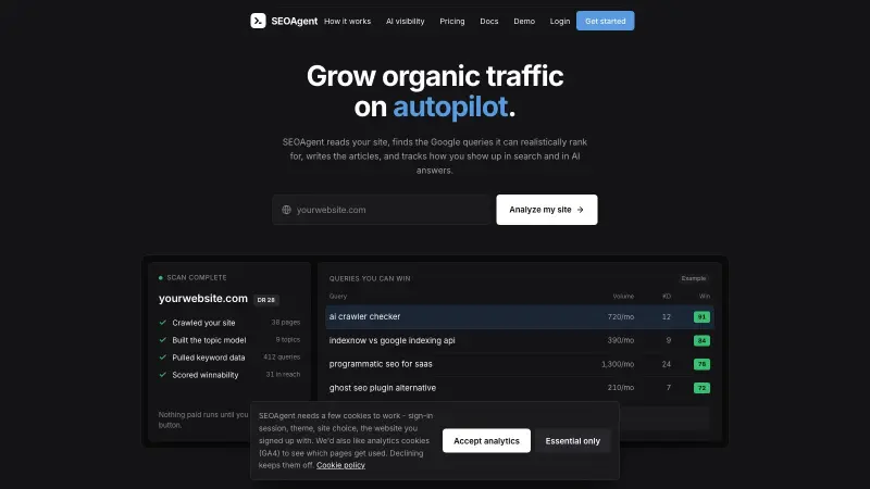 SEOAgent preview