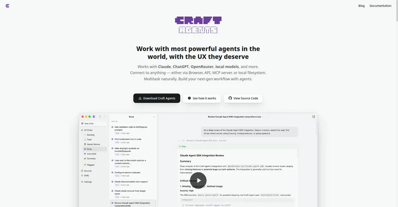 Craft Agents preview