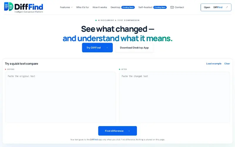 DiffFind preview