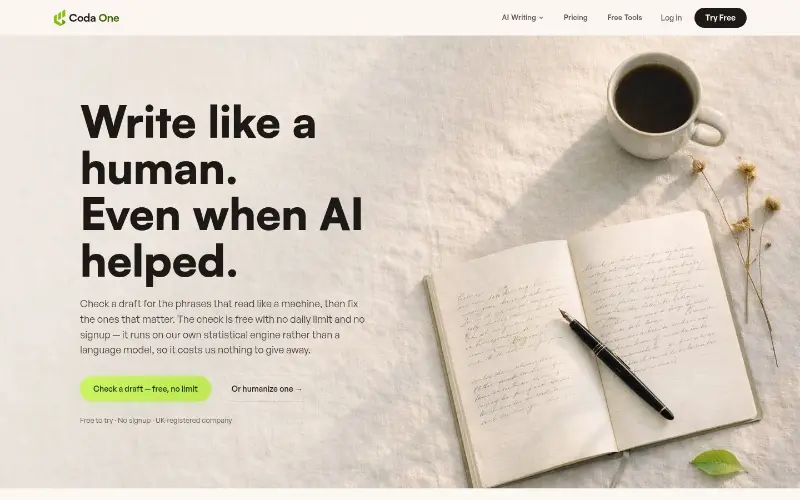 Coda One preview